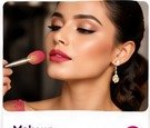 Makeup artistry in action